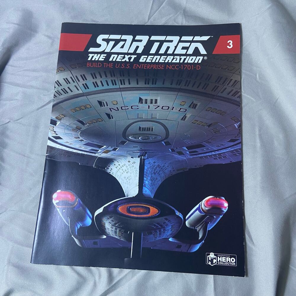 Fanhome Star Trek Build The USS Enterprise NCC-1701D Ship Instruction Book 3